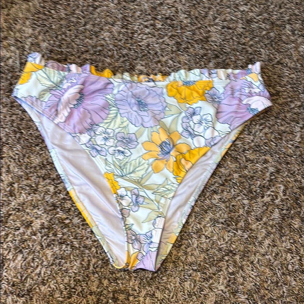 Floral Bikini Bottoms Only